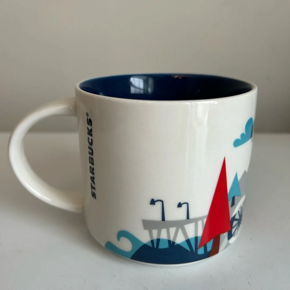 Starbucks Coffee Virginia Mug Cup You Are Here Collection 2014 14 fl oz / 415 ml